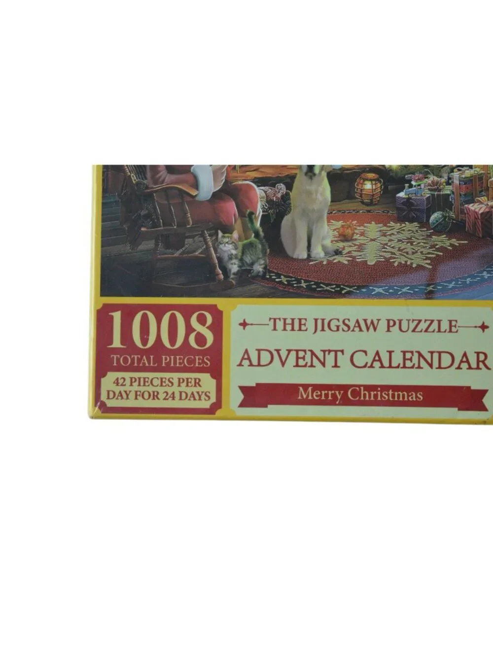 Jigsaw Puzzle Advent Calendar With Poster Included 1008 Pieces 27.5x19.7in 42 Pi